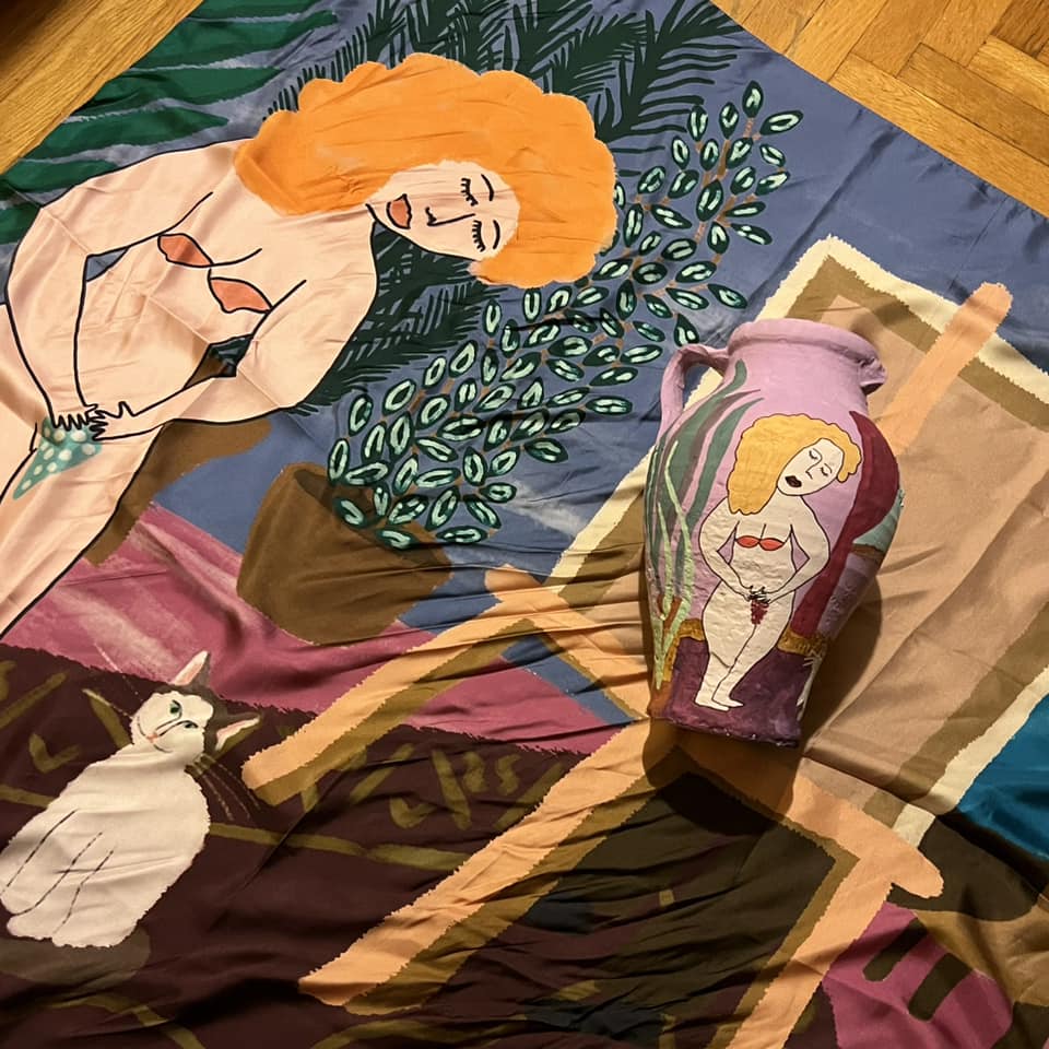 La muse est une&nbsp;vase